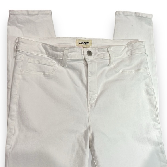 L'AGENCE Denim - L’Agence‎ white Skinny Denim Jeans Sz 31